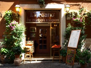 Reastaurant in Rome, Italy