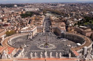 St Peters Square Rome, Italy
