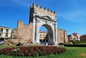 Augustus Triumph Arch, Rimini, Italy
