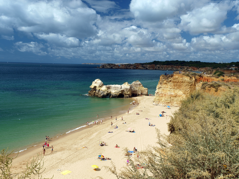 Beach of Praia da Rocha, Portimao', Portugal