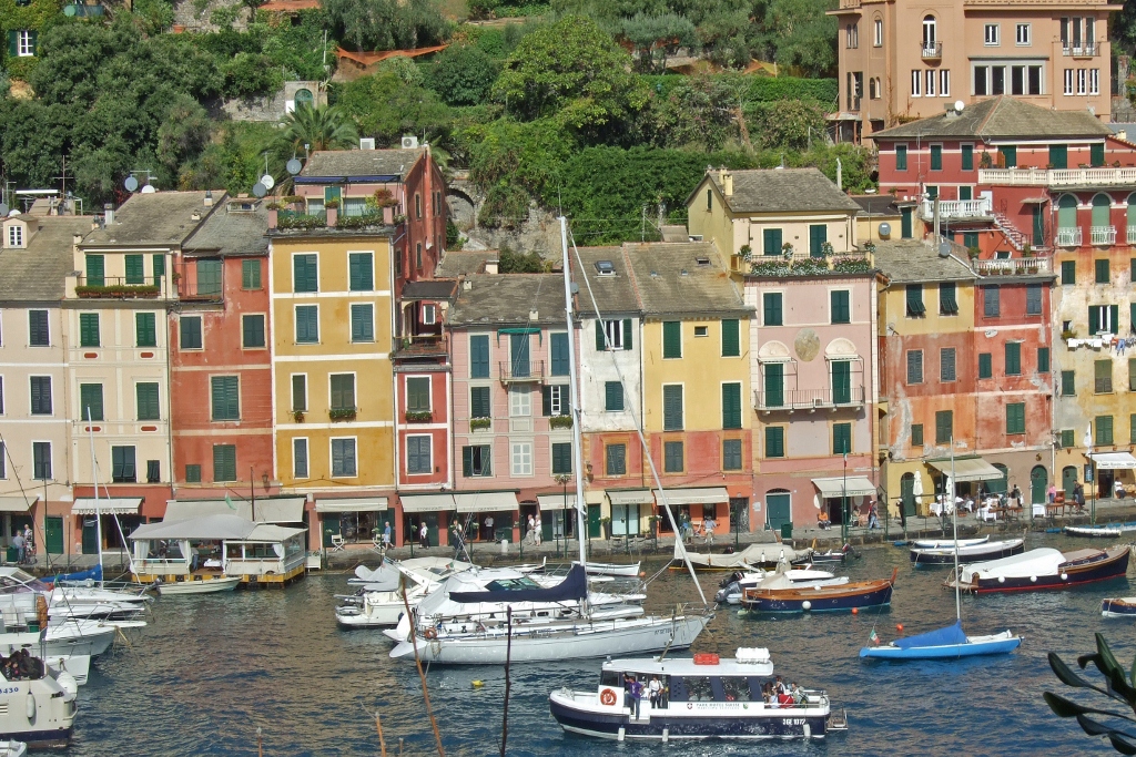Harbor of Portofino, Liguria, Italy