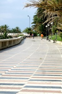 San Remo Boardwalk, Liguria, Italy