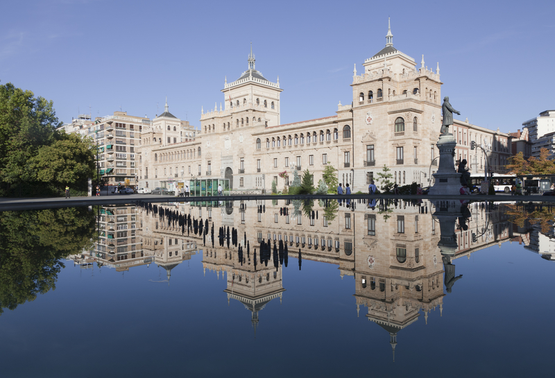 Square of Zorrilla, Valladolid, Spain