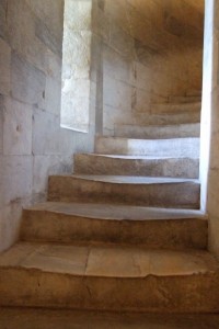 Stairs, Leaning Tower of Pisa, Italy