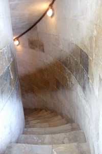 Tight and Steep Stairs, Leaning Tower of Pisa, Italy