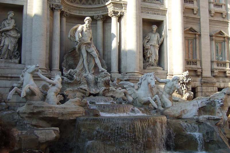 Trevi Fountain, Rome, Italy