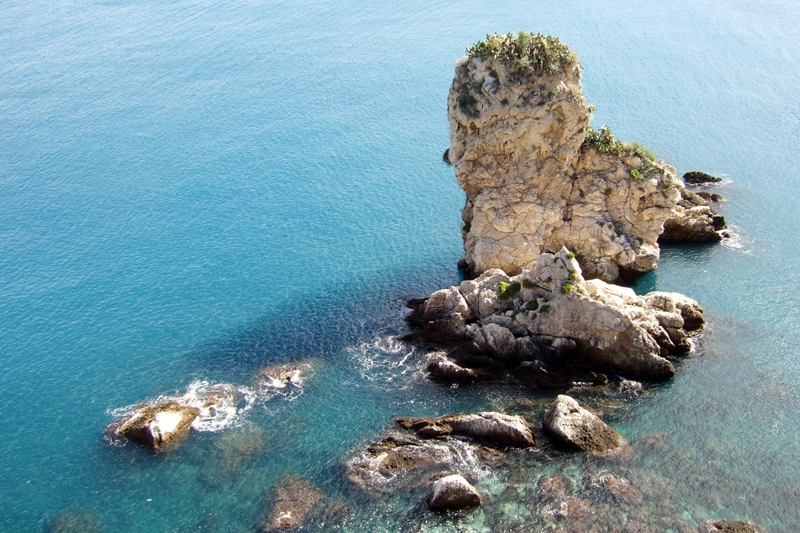 Beautiful Ionian Sea, Taormina, Sicily, Italy