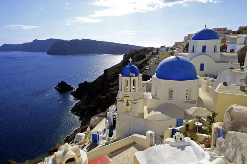 Travel Photo Of The Day-Blue Domes of Santorini, Greece