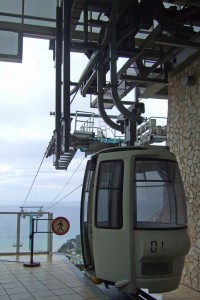 Cable Car Taormina, Sicily, Italy