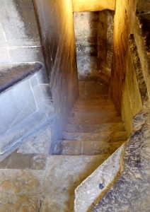 Narrow Staircase, Florence's Campanile - Giotto's Bell Tower, Italy