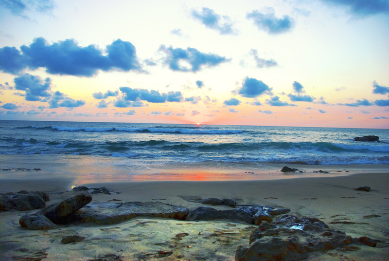 Sunset over Pacific Ocean, Tamarindo, Costa Rica