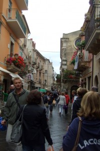 Taormino Corso Umberto, Sicily, Italy