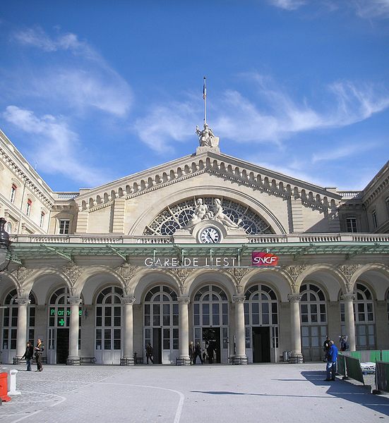 Gare de l’Est, Train Station, Paris, France