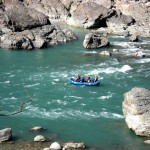 River rafting in the river Ganges, Rishikesh, India