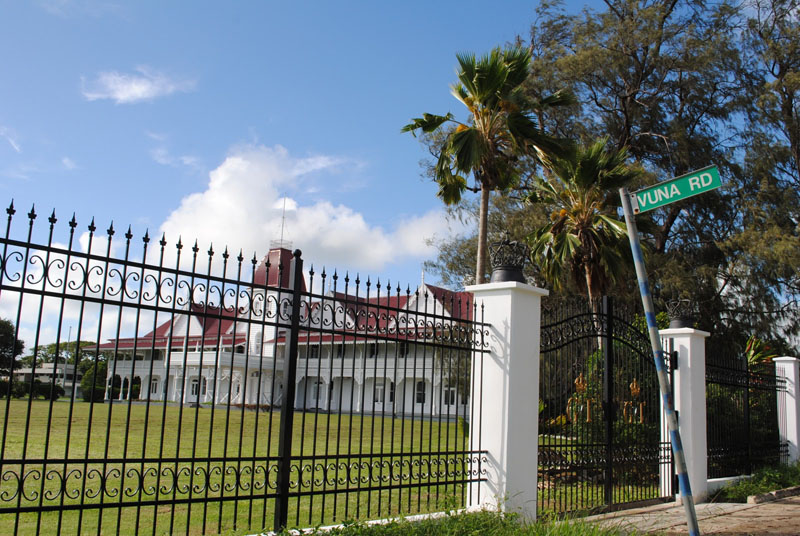 The Royal Palace of Tonga Located in Nuku’alofa, the capital of Tonga