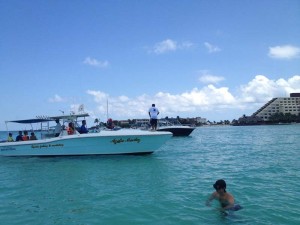 Panga Boat Isla Mujeres, Mexico