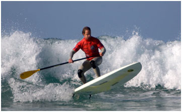 Paddle Surf Champions, Watergate Bay, Cornwall, England, United Kingdom