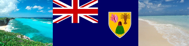 Turks and Caicos Flag and Country